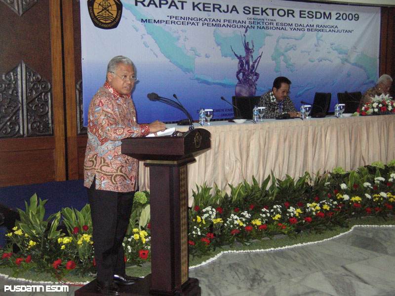 Raker Sektor ESDM 2009 untuk Peningkatan dan Perbaikan Kinerja